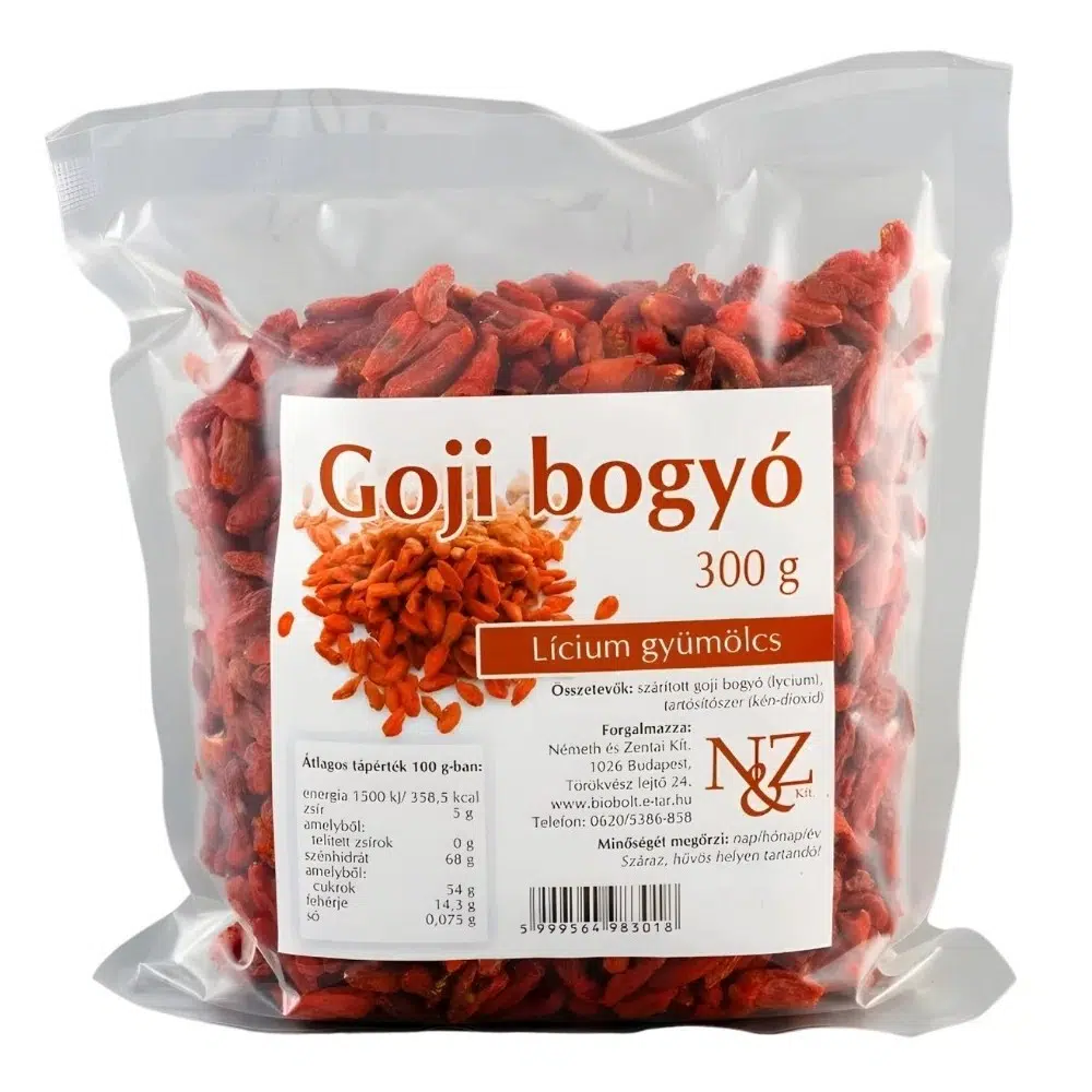 N&Z Goji bogyó 300g N&Z Goji bogyó 300g