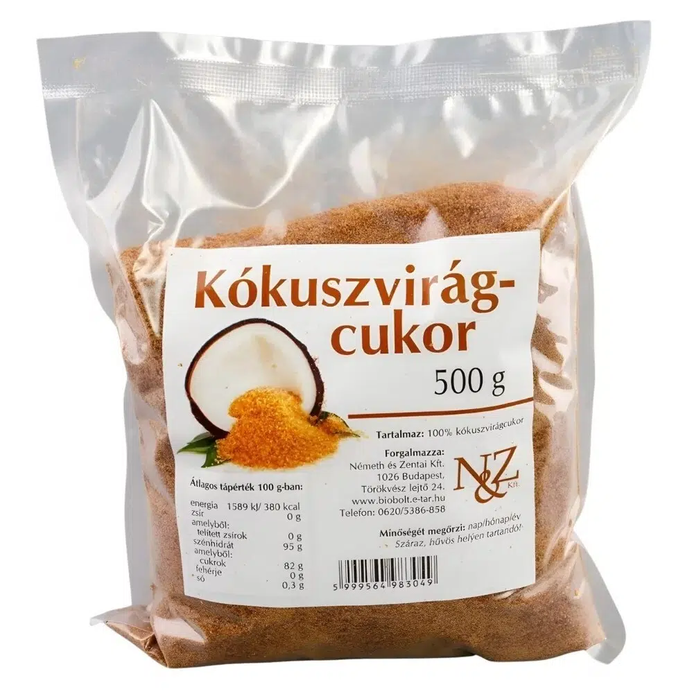 N&Z Kókuszvirágcukor 500g N&Z Kókuszvirágcukor 500g