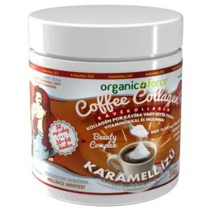 Organic Force Coffee Collagen - Kávékollagén (Karamell) 318g