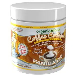 Organic Force Coffee Collagen - Kávékollagén (Vanília) 318g
