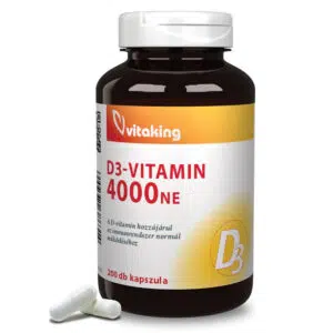 Vitaking D3-vitamin D-4000NE kapszula - 200db