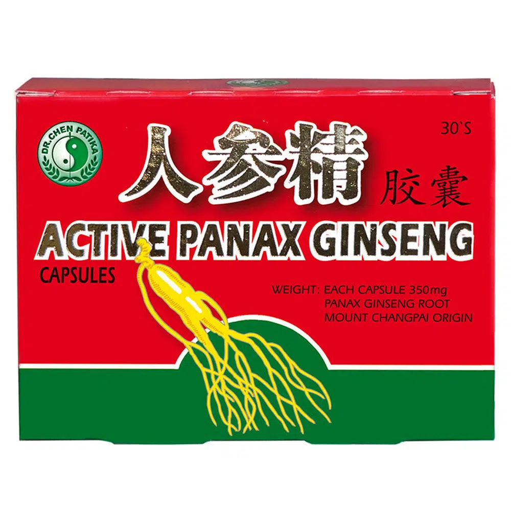 Dr. Chen Aktív Panax Ginseng kapszula - 30db Dr. Chen Aktív Panax Ginseng kapszula - 30db