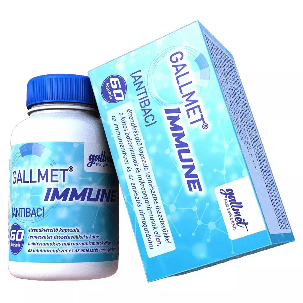 Gallmet-IMMUNE (AntiBac) kapszula 60db Gallmet-IMMUNE (AntiBac) kapszula 60db