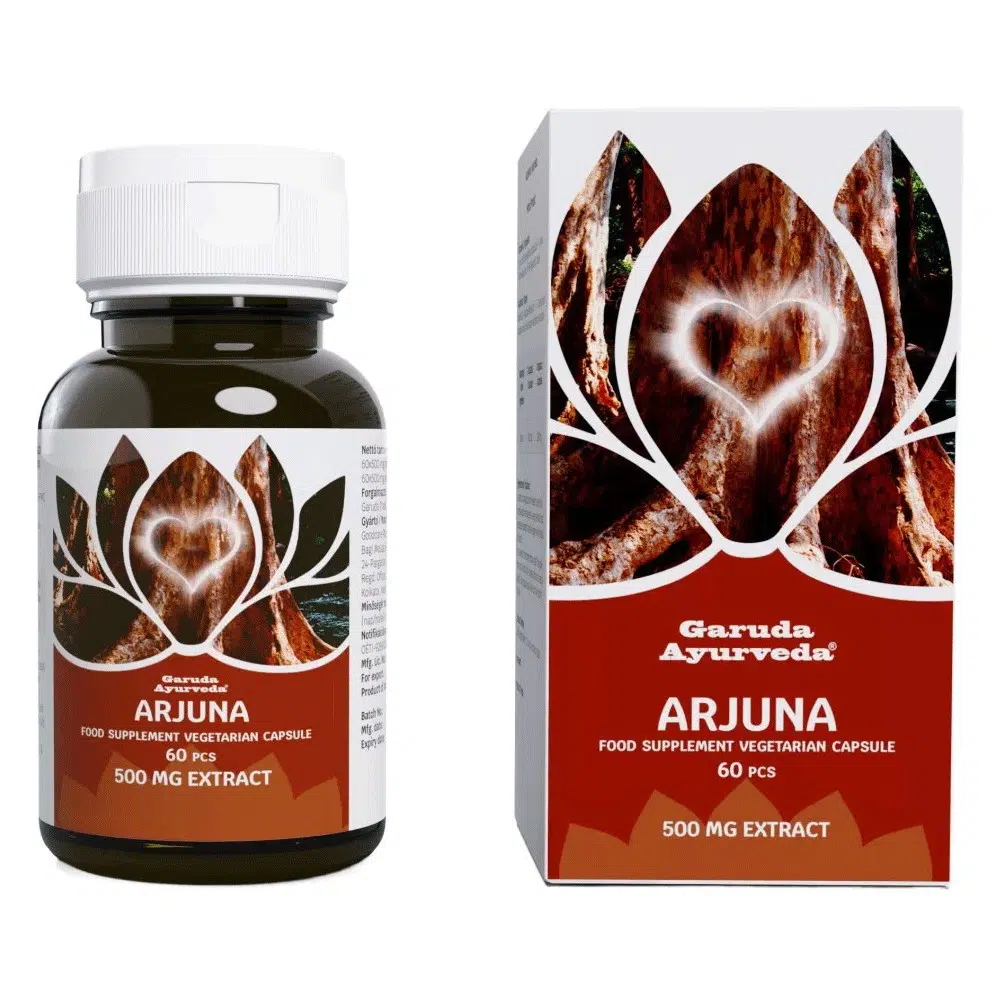 Garuda ayurveda arjuna vegán kapszula 60db Garuda ayurveda arjuna vegán kapszula 60db