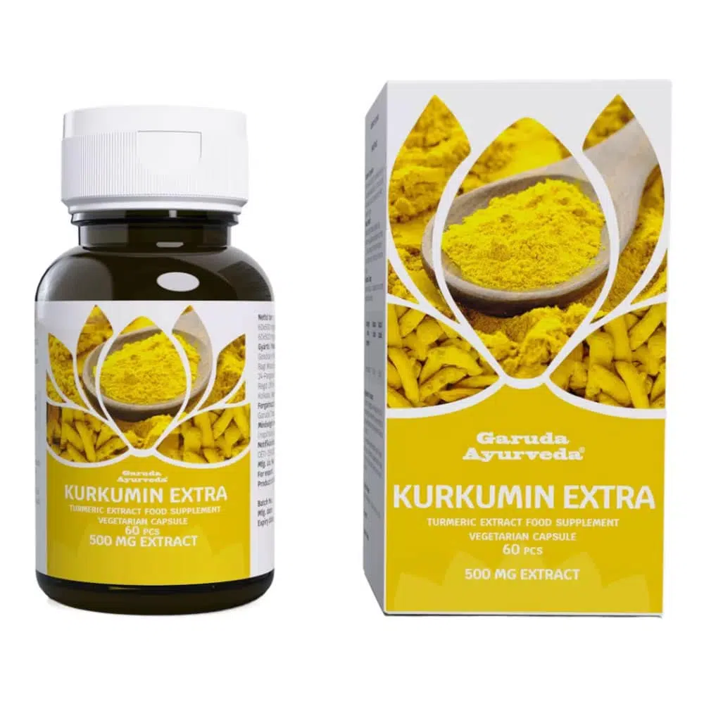 Garuda Ayurveda Kurkumin Extra 500mg kapszula 60db Garuda Ayurveda Kurkumin Extra 500mg kapszula 60db