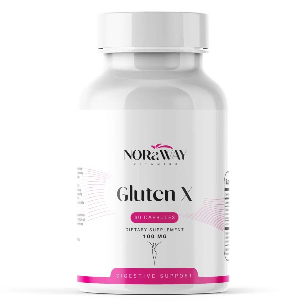 NORaWAY Gluten X glutén-bontó enzim kapszula 60db NORaWAY Gluten X glutén-bontó enzim kapszula 60db