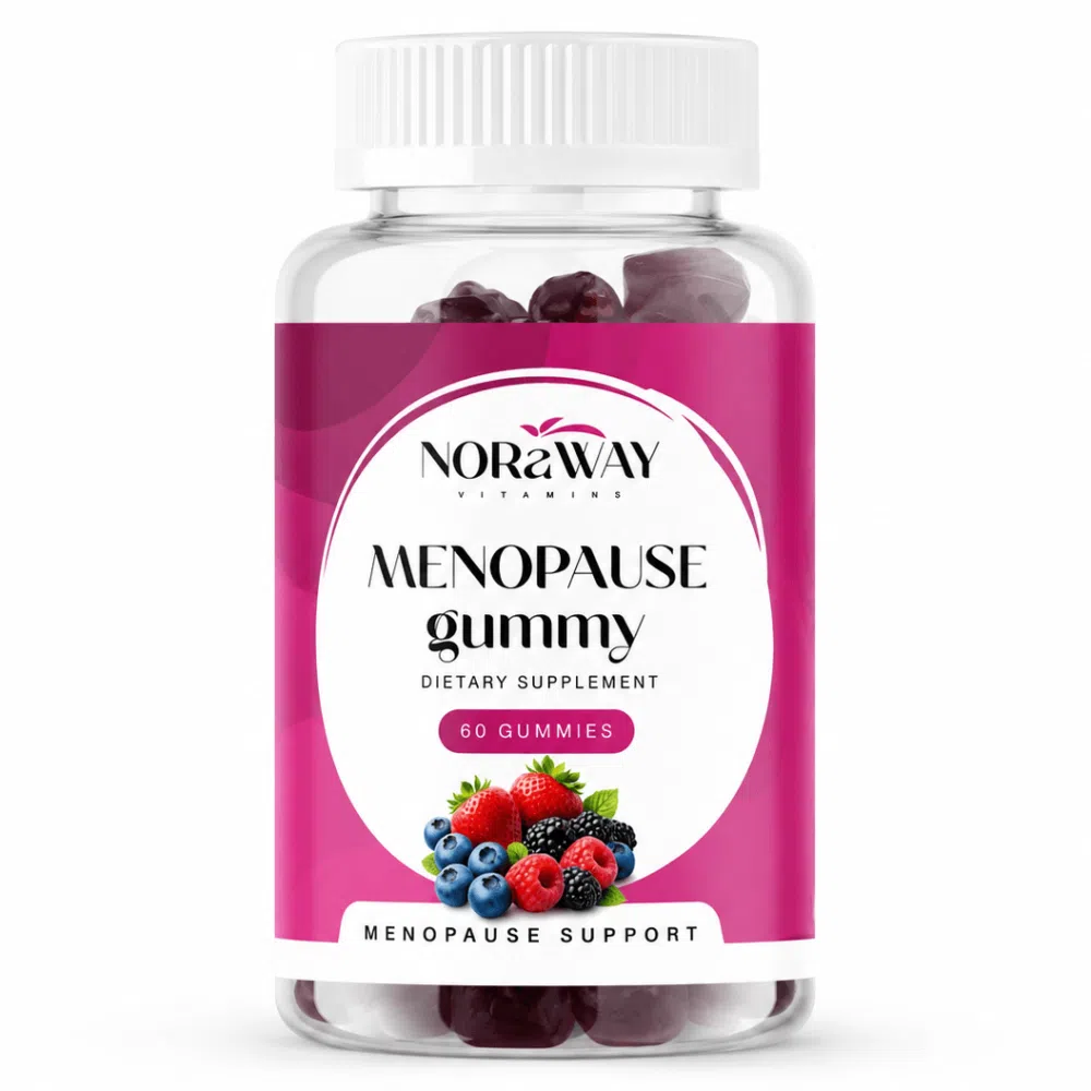 NORaWAY Menopauza erdei gyümölcsös, cukormentes gumivitamin - 60db NORaWAY Menopauza erdei gyümölcsös, cukormentes gumivitamin - 60db