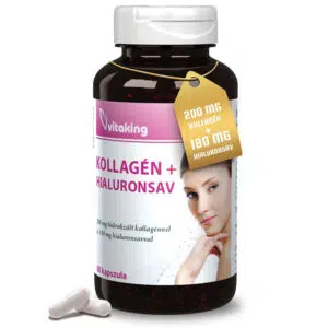 Vitaking Kollagén+Hialuronsav kapszula - 60db