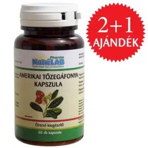 Nutrilab Amerikai tőzegáfonya kapszula 2+1 AKCIÓ - 3x60db