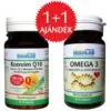 Nutrilab Koenzim Q10 Forte 100mg kapszula + AJÁNDÉK Omega-3 kapszula - 60db+60db