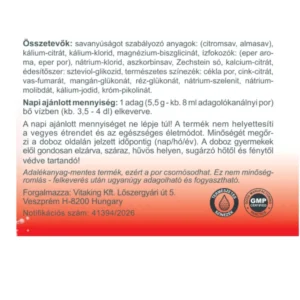 Vitaking Elektrolit eper ízű italpor - 165g - Image 3