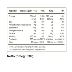 Vitaking Kollagén Eper ízű italpor dobozos - 330g - Image 3