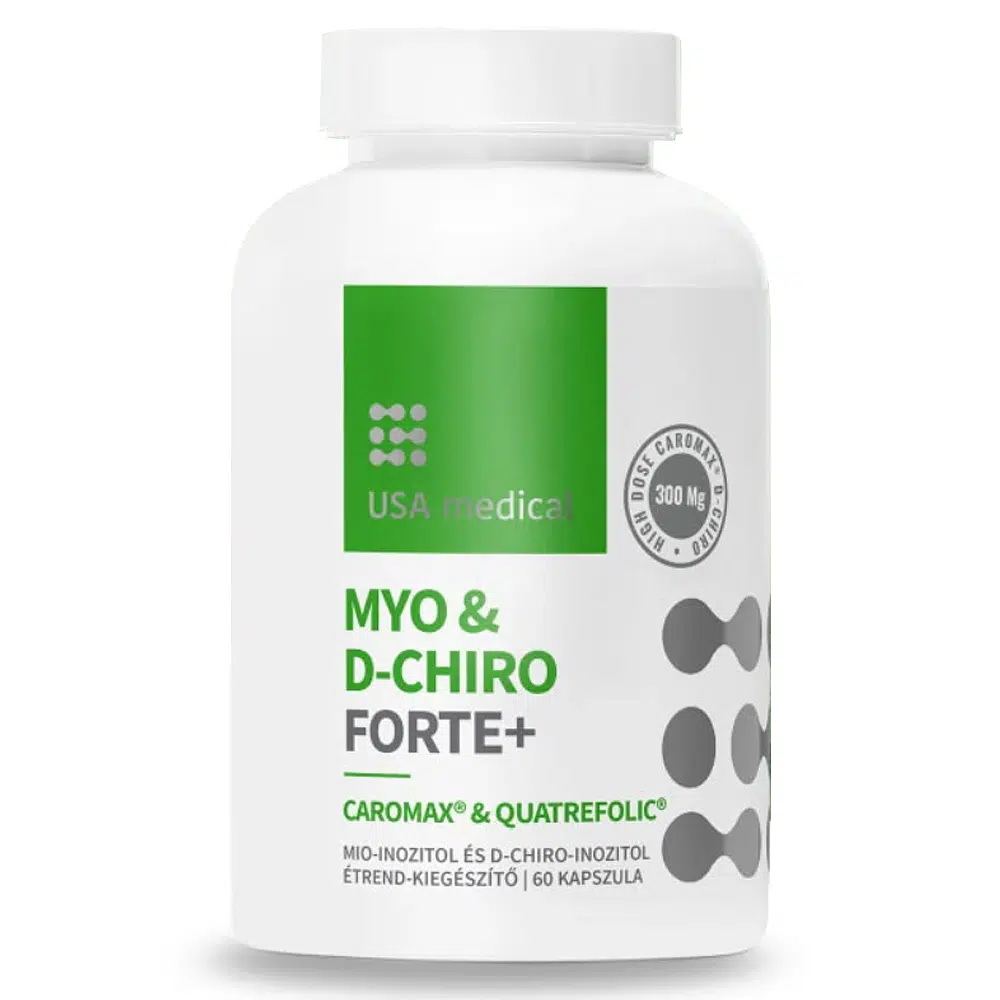 USA Medical Myo & D-Chiro FORTE+ kapszula - 60db USA Medical Myo & D-Chiro FORTE+ kapszula - 60db