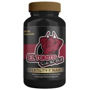 El Torito FERTILITY T-MAX tesztoszteron fokozó kapszula - 60db