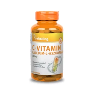 Vitaking C-vitamin Kalcium L-Aszkorbát kapszula - 60db - Image 2 Vitaking C-vitamin Kalcium L-Aszkorbát kapszula - 60db - Image 2