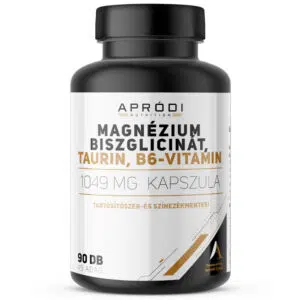 APRÓDI Magnézium Biszglicinát + Taurin + B6-vitamin kapszula - 90db