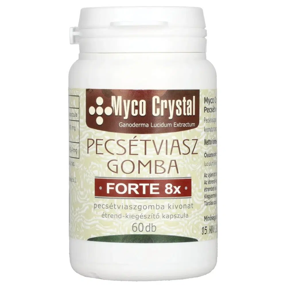 Myco Crystal Pecsétviaszgomba Forte kapszula 60db Myco Crystal Pecsétviaszgomba Forte kapszula 60db