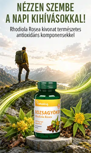 Vitaking Aranygyökér – Rhodiola Rosea kapszula