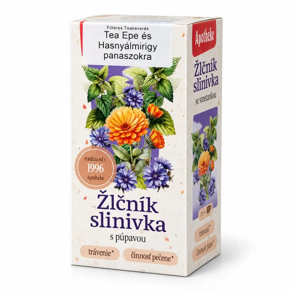 Apotheke Herbal tea epe és hasnyálmirigy panaszokra 20 filter Apotheke Herbal tea epe és hasnyálmirigy panaszokra 20 filter