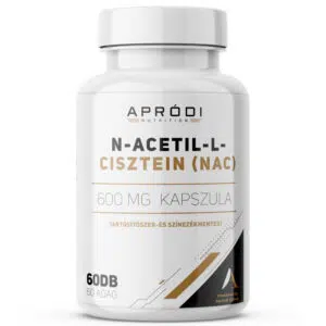 APRÓDI N-Acetil L-Cisztein (NAC) immunerősítő és nyákoldó kapszula - 60 db