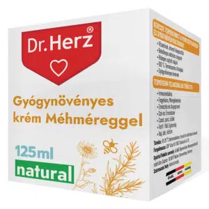 Dr. Herz Gyógynövényes krém méhméreggel - 125ml