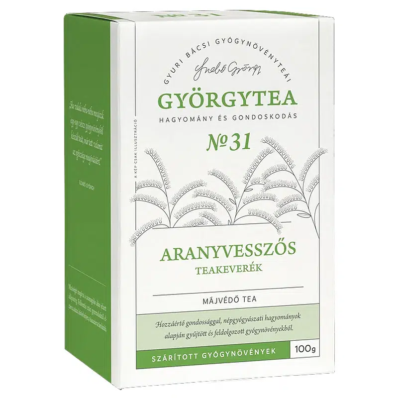 Györgytea Aranyvesszős teakeverék - 100g Györgytea Aranyvesszős teakeverék - 100g
