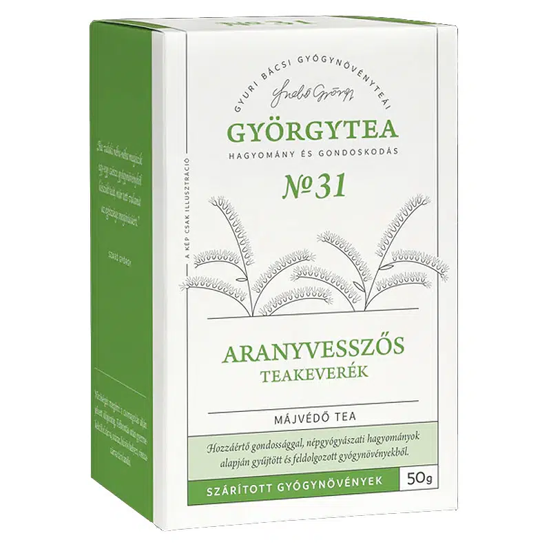 Györgytea Aranyvesszős teakeverék - 50g Györgytea Aranyvesszős teakeverék - 50g
