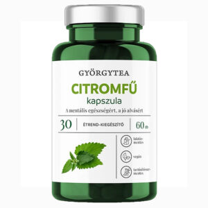Györgytea Citromfű kapszula - 60db