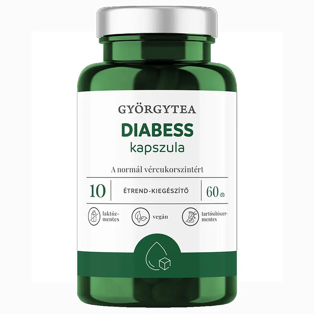 Györgytea Diabess kapszula - 60db Györgytea Diabess kapszula - 60db