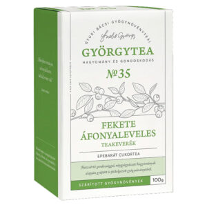 Györgytea Fekete áfonyaleveles teakeverék - 100g