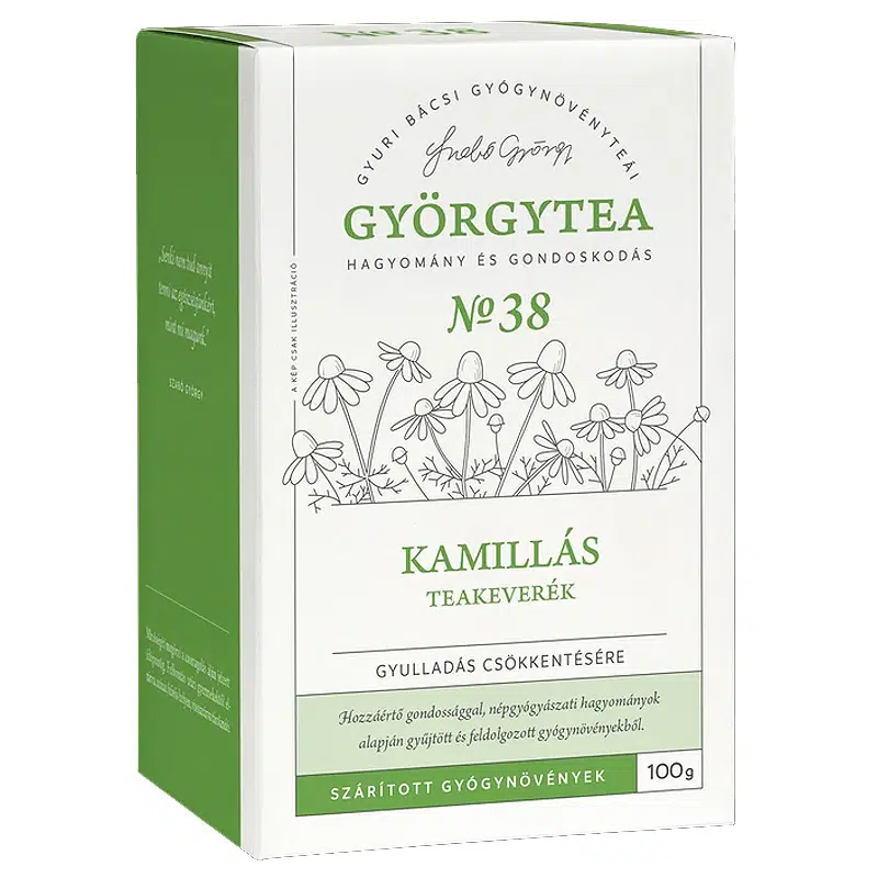 Györgytea Kamillás teakeverék - 100g Györgytea Kamillás teakeverék - 100g