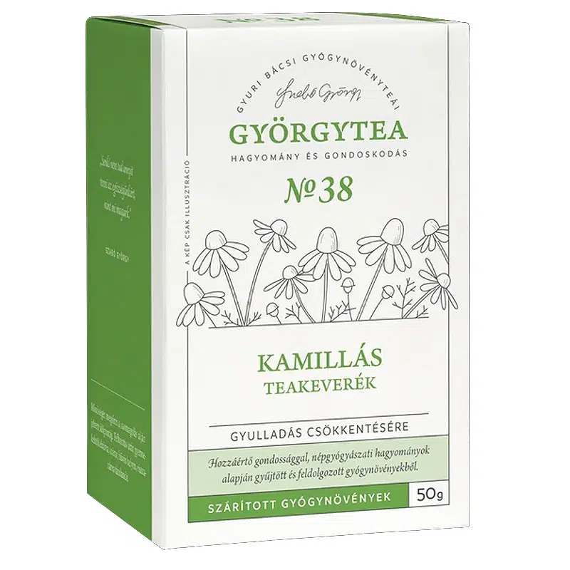 Györgytea Kamillás teakeverék - 50g Györgytea Kamillás teakeverék - 50g