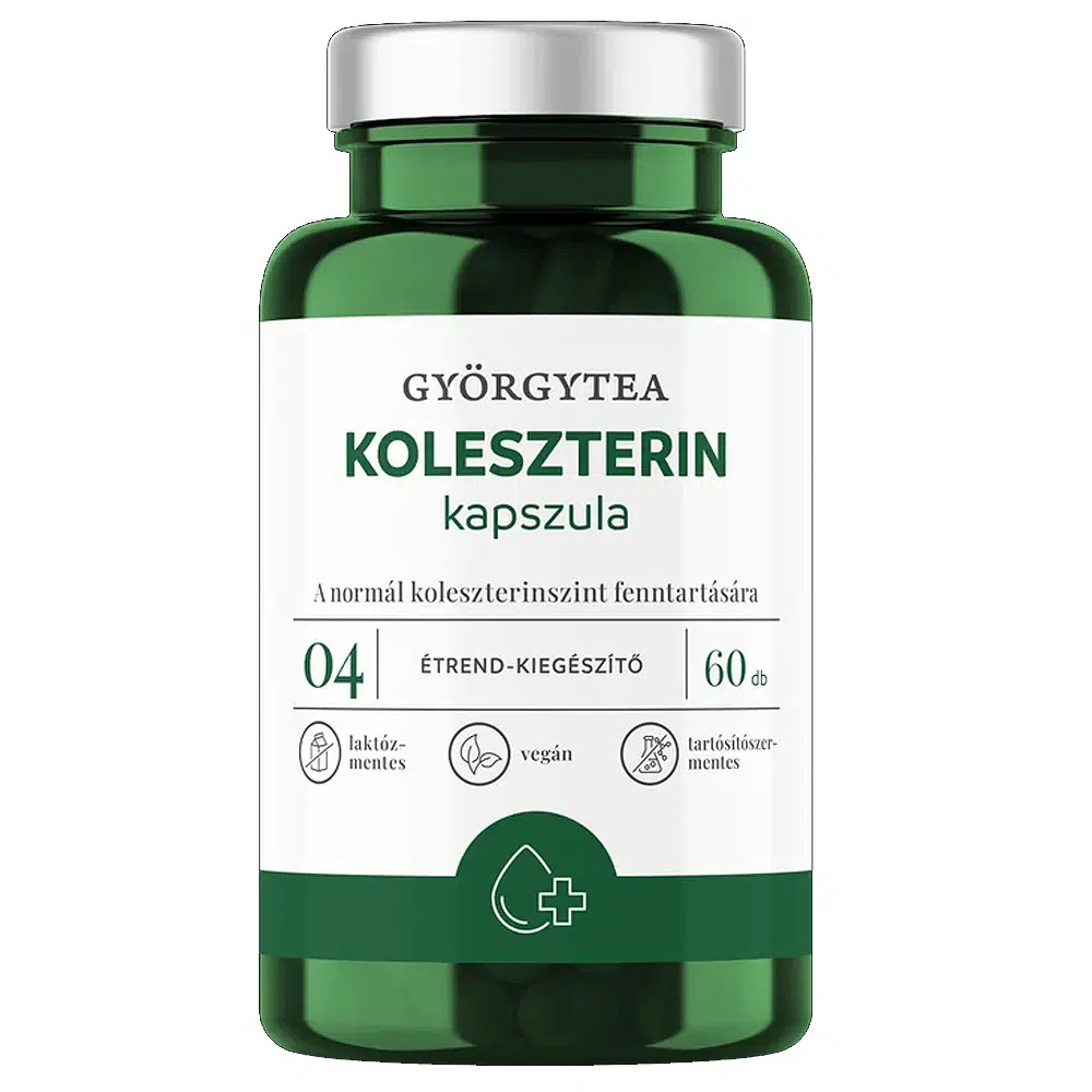 Györgytea Koleszterin kapszula - 60db Györgytea Koleszterin kapszula - 60db