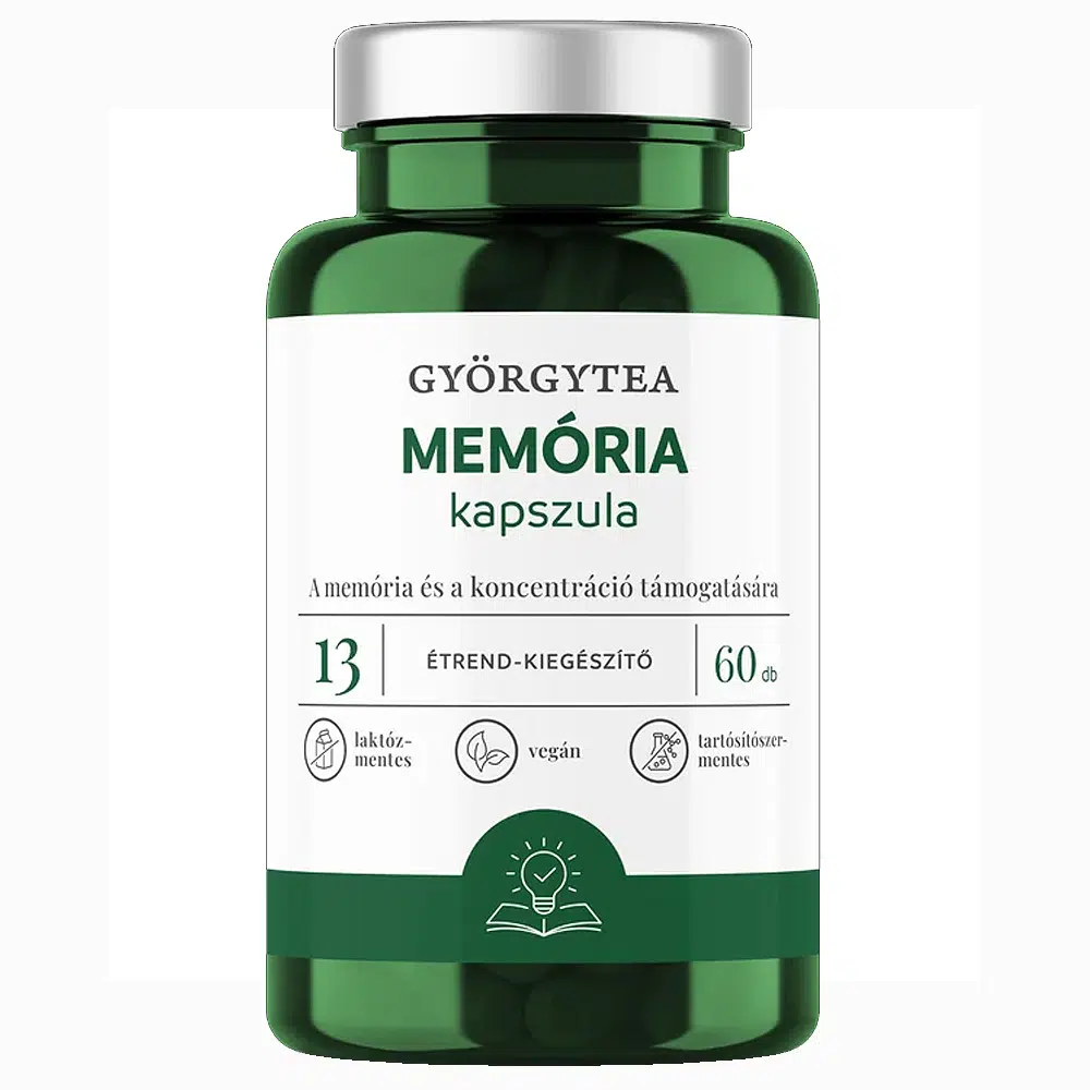 Györgytea Memória kapszula - 60db Györgytea Memória kapszula - 60db