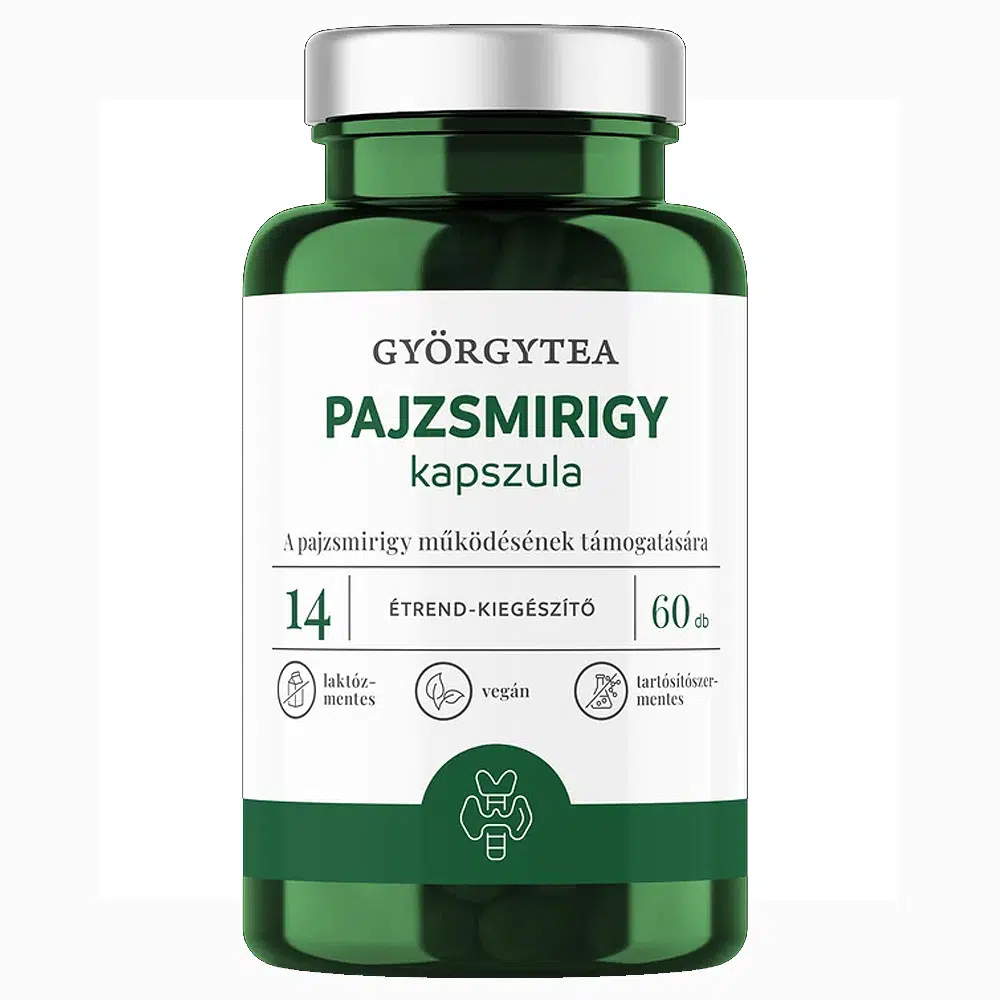 Györgytea Pajzsmirigy kapszula - 60db Györgytea Pajzsmirigy kapszula - 60db