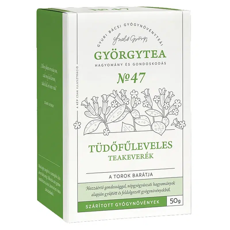 Györgytea Tüdőfűleveles teakeverék - 50g Györgytea Tüdőfűleveles teakeverék - 50g