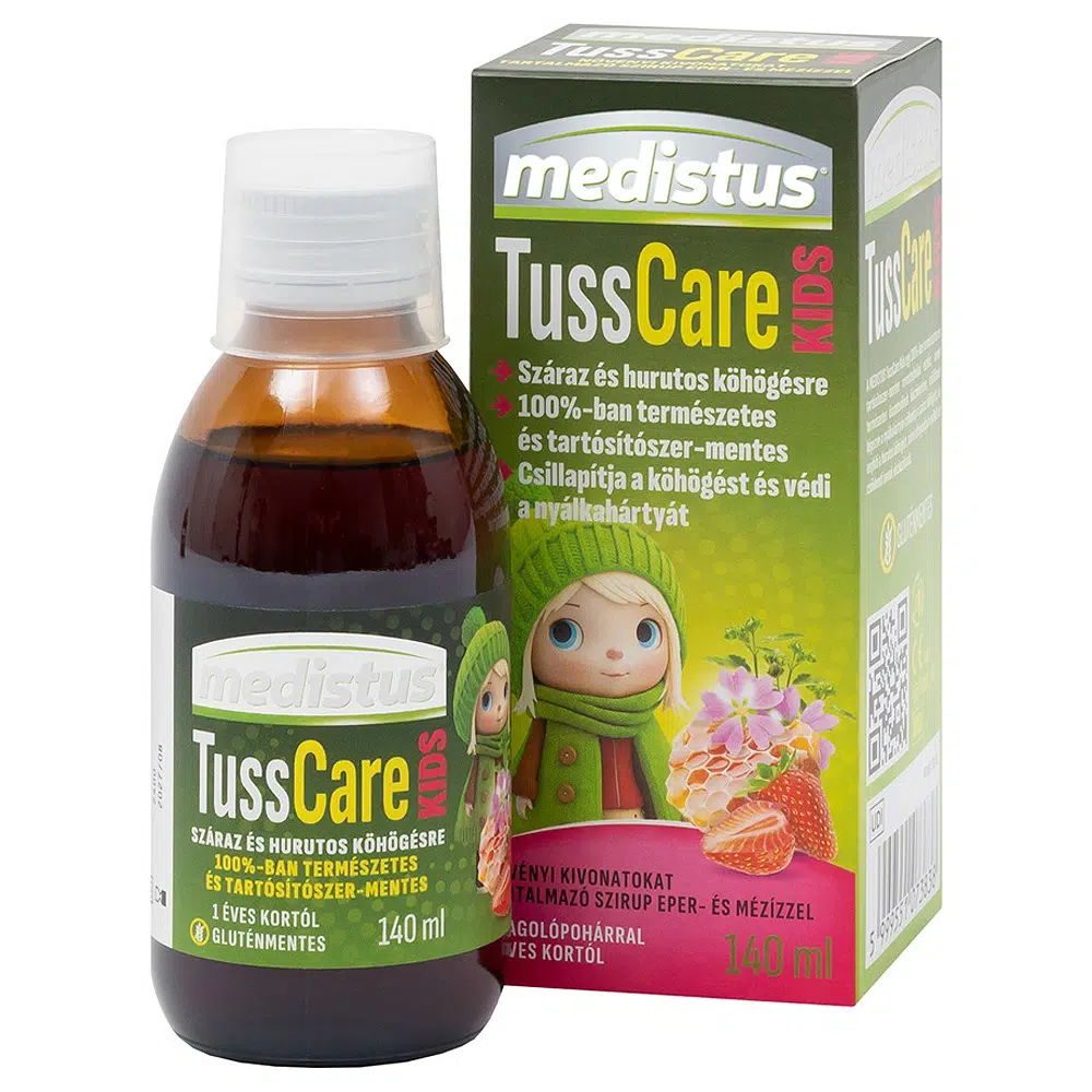 Medistus TussCare Szirup Junior - 140ml Medistus TussCare Szirup Junior - 140ml