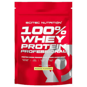 Scitec Nutrition 100% Whey Protein Professional banán - 400g