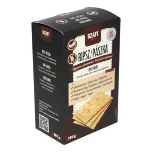 Szafi Free Ripsz / Pászka gluténmentes (fekete) 180g