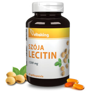 Vitaking Szója Lecitin lágyzselatin kapszula - 80db
