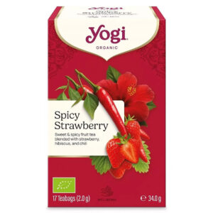Yogi Bio Fűszeres Epres tea - 17 filter