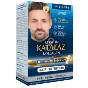 Interherb Keratin & Kataláz & Kollagén Hair Nutrition kapszula - 30db