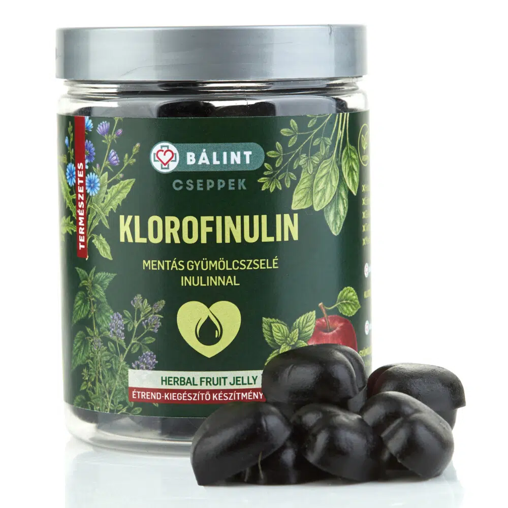 Bálint Klorofinulin mentás gyümölcszselé inulinnal - 60db Bálint Klorofinulin mentás gyümölcszselé inulinnal - 60db