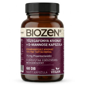 Biozen Tőzegáfonya - D-Mannóz kapszula - 60db